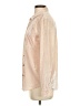 Splendid Metallic Ivory Long Sleeve Blouse Size S - photo 5
