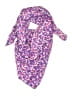 Pieces Animal Print Purple Scarf One size - photo 1