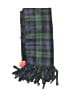 Unbranded Plaid Green Scarf One size - photo 2