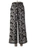 Max Studio Paisley Silver Black Casual Pants Size S (estimated) - photo 2