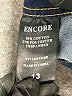 Encore Solid Blue Jeans Size 13 - photo 8
