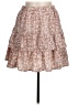 Unbranded 100% Polyester Paisley Pink Casual Skirt Size 6 - photo 1