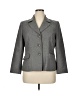 Suit Studio Chevron-herringbone Gray Blazer Size 16 (petite) - photo 1