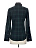 J.Crew Plaid Green Long Sleeve Blouse Size 2 - photo 2