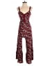 American Eagle Outfitters 100% Viscose Paisley Red Jumpsuit Size 2 - photo 1