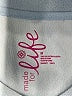 Made for Life 100% Polyester Blue Long Sleeve Top Size M - photo 6