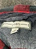 pd&c 100% Cotton Plaid Red Long Sleeve Button-Down Shirt Size 10 - photo 3