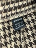 Shein 100% Polyester Houndstooth Gold Shorts Size 4 - photo 3