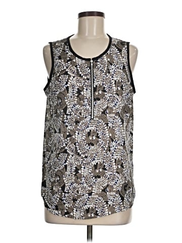 Larry Levine Sleeveless Blouse (view 1)