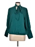 NY&C 100% Polyester Teal 3/4 Sleeve Blouse Size L - photo 1