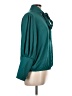 NY&C 100% Polyester Teal 3/4 Sleeve Blouse Size L - photo 4