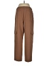 Babaton Solid Brown Cargo Pants Size 8 - photo 2