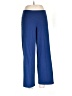 Women With Control Solid Blue Casual Pants Size L - photo 1