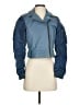 Sandro 100% Polyester Color Block Blue Jacket Size Sm (1) - photo 1