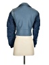 Sandro 100% Polyester Color Block Blue Jacket Size Sm (1) - photo 2