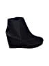 Bamboo Black Ankle Boots Size 8 1/2 - photo 1