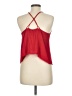 TJD Red Sleeveless Blouse Size 8 - photo 2