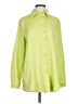 PrettyLittleThing Solid Green 3/4 Sleeve Blouse Size 4 - photo 1