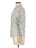 J.Crew Paisley Ivory Tan Long Sleeve Blouse Size L (estimated) - photo 5