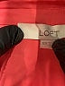 Ann Taylor LOFT 100% Polyester Orange Long Sleeve Blouse Size XXS - photo 7