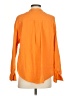 Sundry 100% Cotton Solid Orange Long Sleeve Blouse Size XS (0) - photo 2