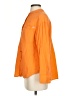 Sundry 100% Cotton Solid Orange Long Sleeve Blouse Size XS (0) - photo 5