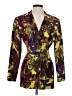 Sue Wong Print Purple Blazer Size S - photo 1