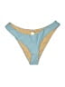 J.Crew Color Block Blue Swimsuit Bottoms Size M - photo 1