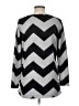 Gamiss Chevron-herringbone Silver Pullover Sweater Size L - photo 2