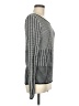 Ann Taylor Houndstooth Silver Pullover Sweater Size M - photo 4