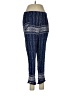 Roxy 100% Viscose Print Blue Casual Pants Size M - photo 1