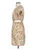 LUCCA Paisley Tan Casual Dress Size S - photo 5