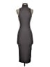 Zara Solid Gray Cocktail Dress Size S - photo 1