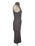 Zara Solid Gray Cocktail Dress Size S - photo 4