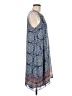 Max Studio 100% Polyester Paisley Blue Casual Dress Size M - photo 4