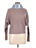 Love Change Metallic Brown Turtleneck Sweater Size L - photo 1