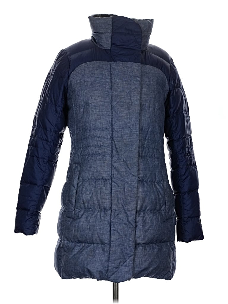 Pre-owned Marmot Coat In Blue