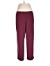 Susan Graver Solid Burgundy Active Pants Size L (petite) - photo 1