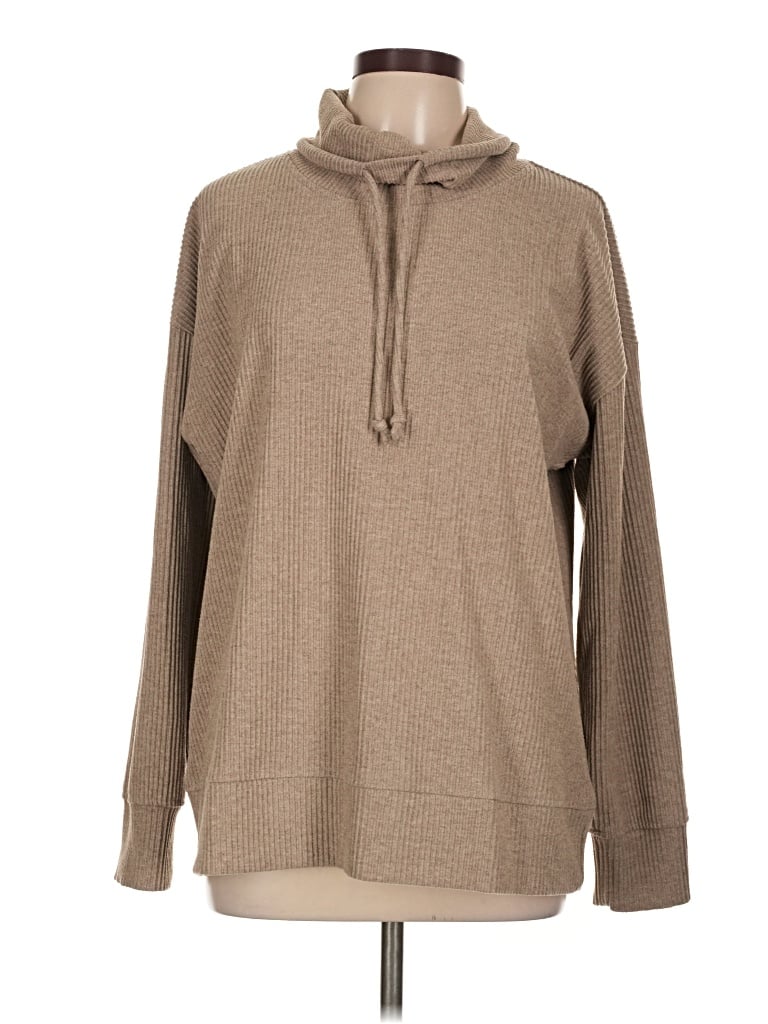 Pre-owned Haven Well Within Pullover Sweater In Brown