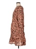 Hayden 100% Polyester Animal Print Brown Casual Dress Size M - photo 5