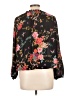 sweet grey 100% Polyester Black Long Sleeve Blouse Size L - photo 2