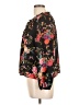 sweet grey 100% Polyester Black Long Sleeve Blouse Size L - photo 5