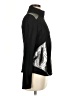 Emmegi Metallic Black Track Jacket Size 8 - photo 4