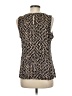 E3 by Etcetera 100% Viscose Gold Sleeveless Blouse Size 6 - photo 2