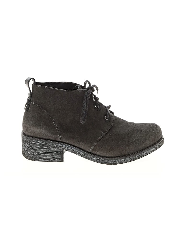 Pre-owned Naot Ankle Boots In Gray