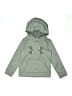Under Armour 100% Polyester Green Zip Up Hoodie Size XS (youth) - photo 1