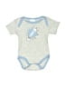Assorted Brands Silver Short Sleeve Onesie Size 3-6 mo - photo 1