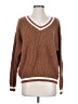 Shein 100% Acrylic Brown Pullover Sweater Size S - photo 1