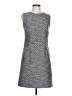 Adam Lippes 100% Polyester Tweed Gray Casual Dress Size 10 - photo 1