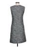 Adam Lippes 100% Polyester Tweed Gray Casual Dress Size 10 - photo 2